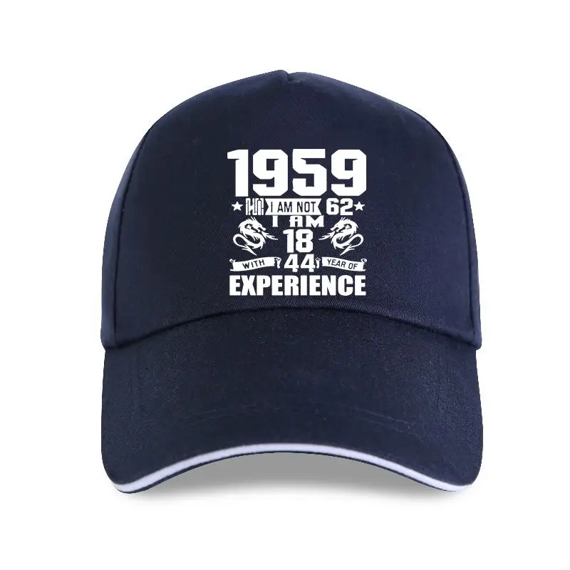 

new cap hat Funny Made In 1959 62th Birthday Gift Print Joke 62 Years Awesome Husband Casual Baseball Cap Cotton Men