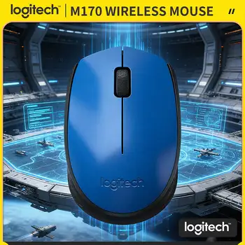 Souris sans fil Logitech M170, 1000 DPI, haute précision, 2,4 GHz, batterie 12 mois, pour les études, le travail, le bureau 1