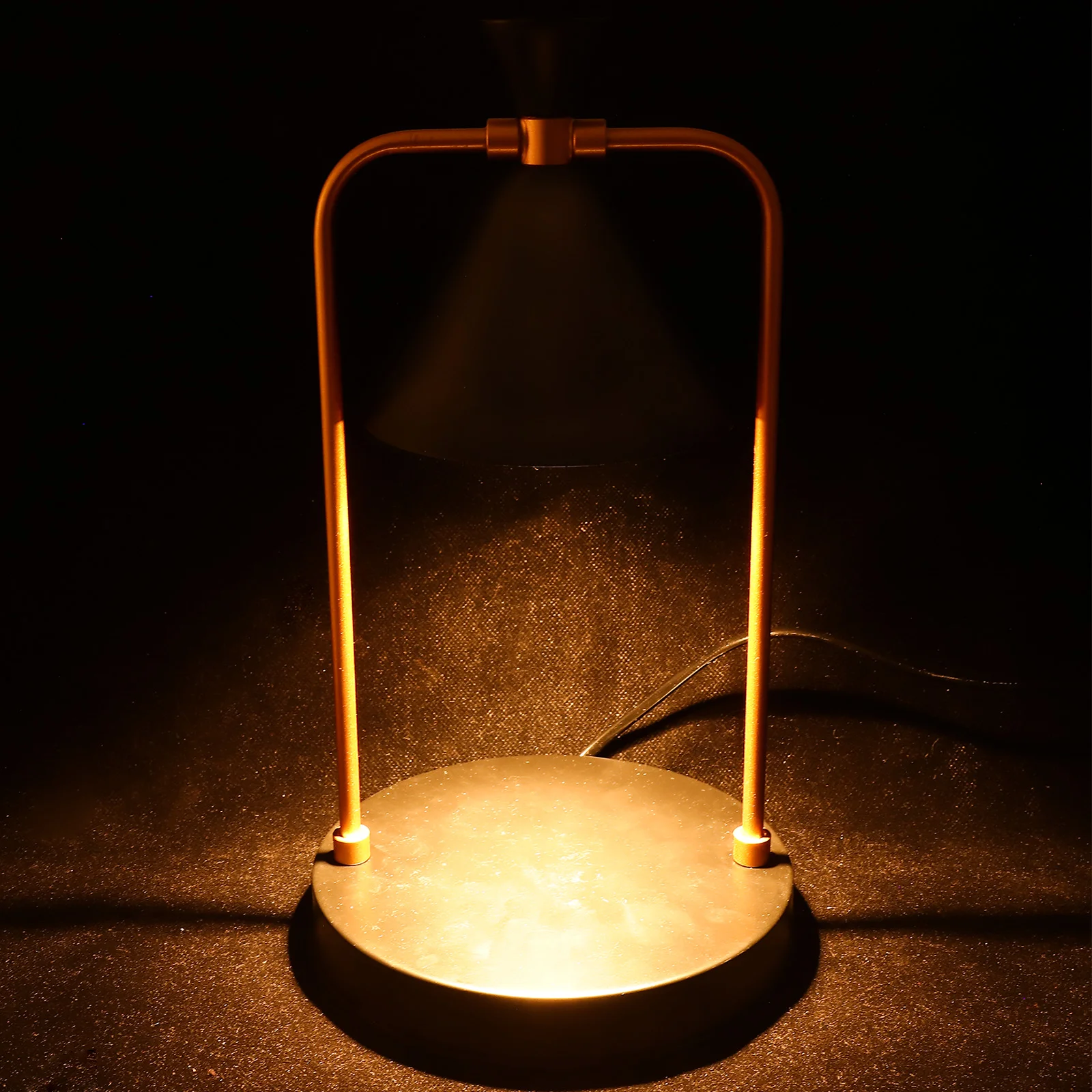 

Candle Wax Warmer Lamp Metal Scented Candles Scented Warmer Lamp Indoor Wax Lamp Delicate Bedroom Night Light (US Plug)