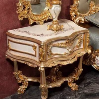Lit européen en bois massif, Design princesse, Double couchage, chambre à coucher moderne, château tendance, Letto Matrimoniale, meubles uniques 6