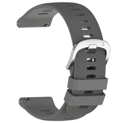 Silicone Smartwatch Band - Versatile Fit, 20mm & 22mm Strap Bracelet - 1pecs 22MM (Mystic Grey)