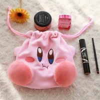 Star Kirby Storage Bag Cosplay Cosmetic Bag Cute Cosplay Toy Portable Drawstring Pocket Kawaii Kirby Cartoon Coin Purse Gift - Image 4