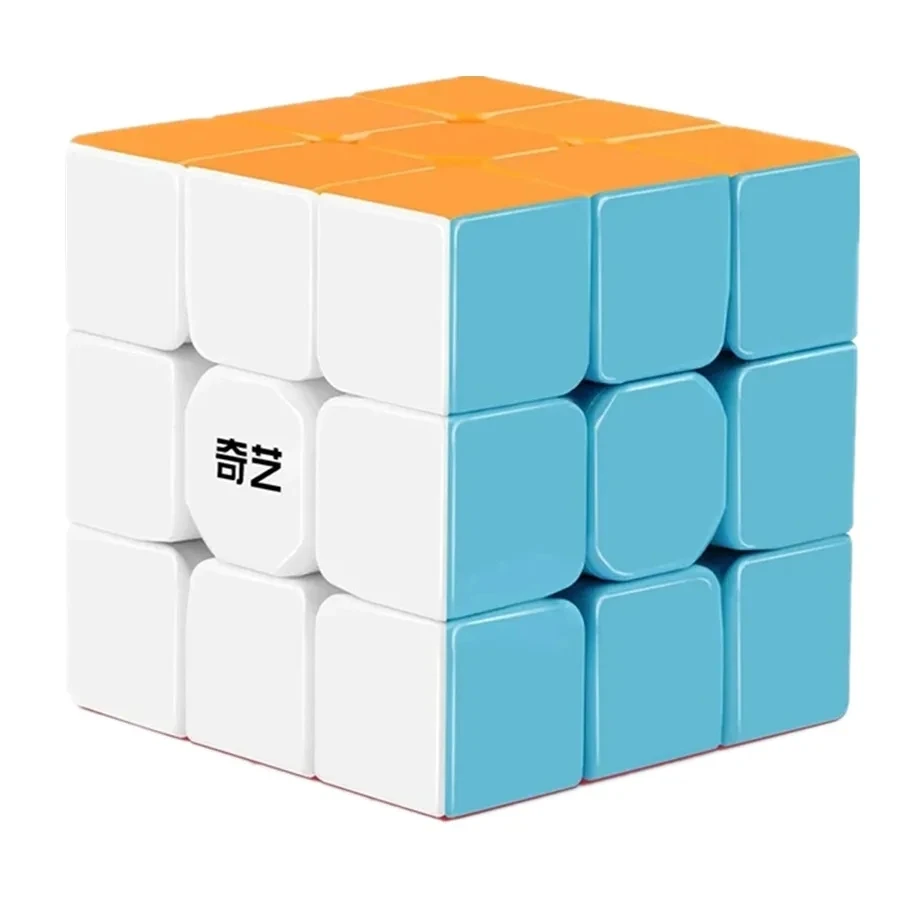 QiYi Speedcube Warrior S 3x3 Zauberwürfel Stickerless Professionelles 3x3 Geschwindigkeitspuzzle 3×3 Kinder Cubo Magico für Spiele