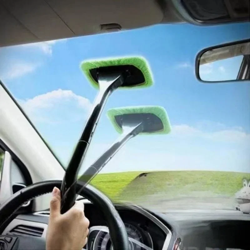 Car Windshield Defogging, Wiping, Cleaning Brush