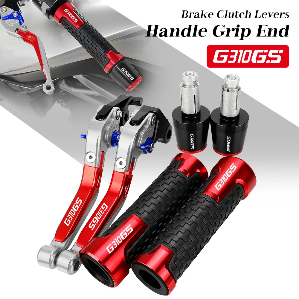 

For BMW G310GS G 310 GS 2016-2023 2022 2021 Motorcycle Accessories Brake Clutch Levers Handle Bar Handbrake Handlebar Grips Ends