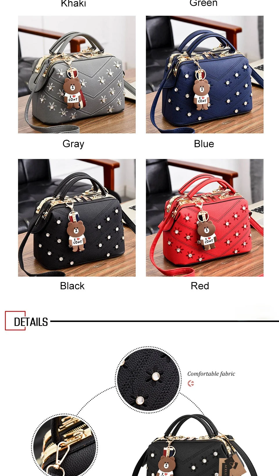 Fashion Shoulder Bag for Women Handbags New Female Solid Color Crossbody s Ladies Small Messenger Girl Cute