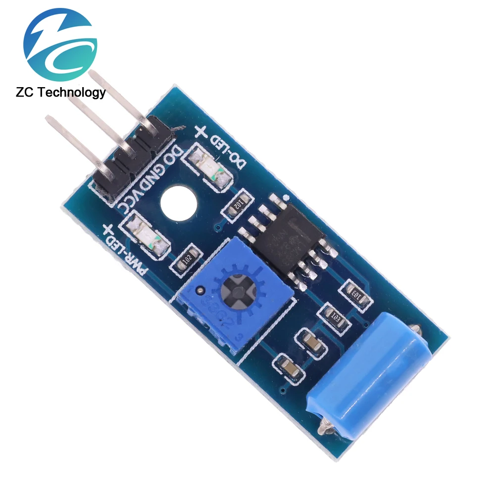 Pack of Vibration Sensor Modules - Normally Closed Type Alarm Sensor Switch SW-420