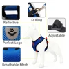 Pet Harness Leash Set Reflective Hiking Puppy Mesh Vest With D-Ring For Small Dogs Cats Breathable Outdoor Walking Accessories 3