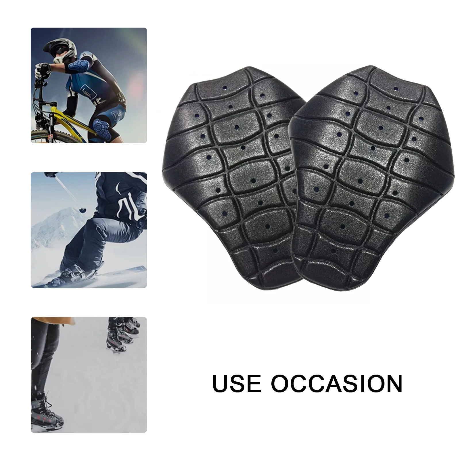 Motorcycle Armor Jacket Motorbike Jacket Insert Back Protector Body Armor Shirt Spine Chest Back Protector Gear Skiing