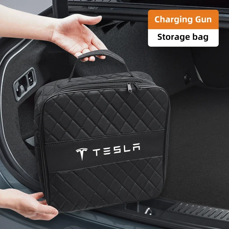 Car Storage Bag / Registration Holder – Accessory For Tesla Model S, 3, X, Y & CyberTruck