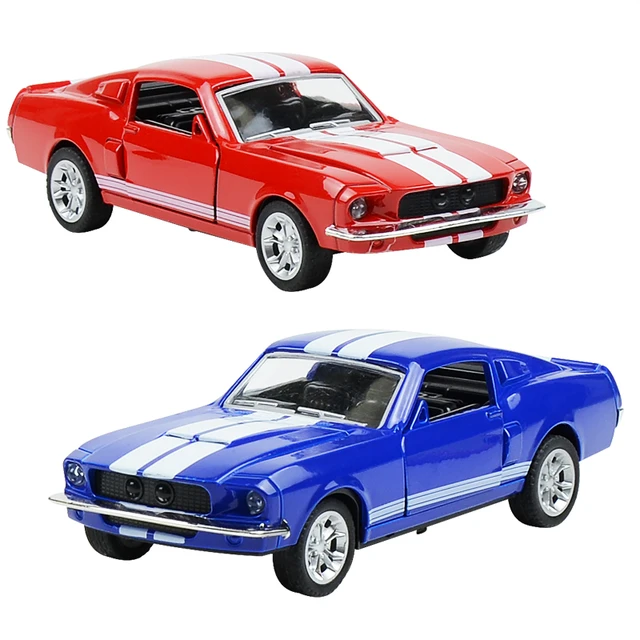 1:32 Alloy Diecast Classic Ford Mustang GT 1967 GT500 Vintage