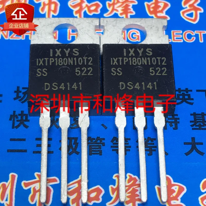 

30pcs original new IXTP180N10T2 TO-220 100V 180A