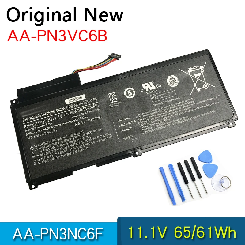 AA PN3NC6F batería Original para ordenador para Samsung NP QX310, QX511, QX410, QX412, QX510, SF310, SF410, SF510 y SF511, AA PN3VC6B|Baterías para ordenador - AliExpress