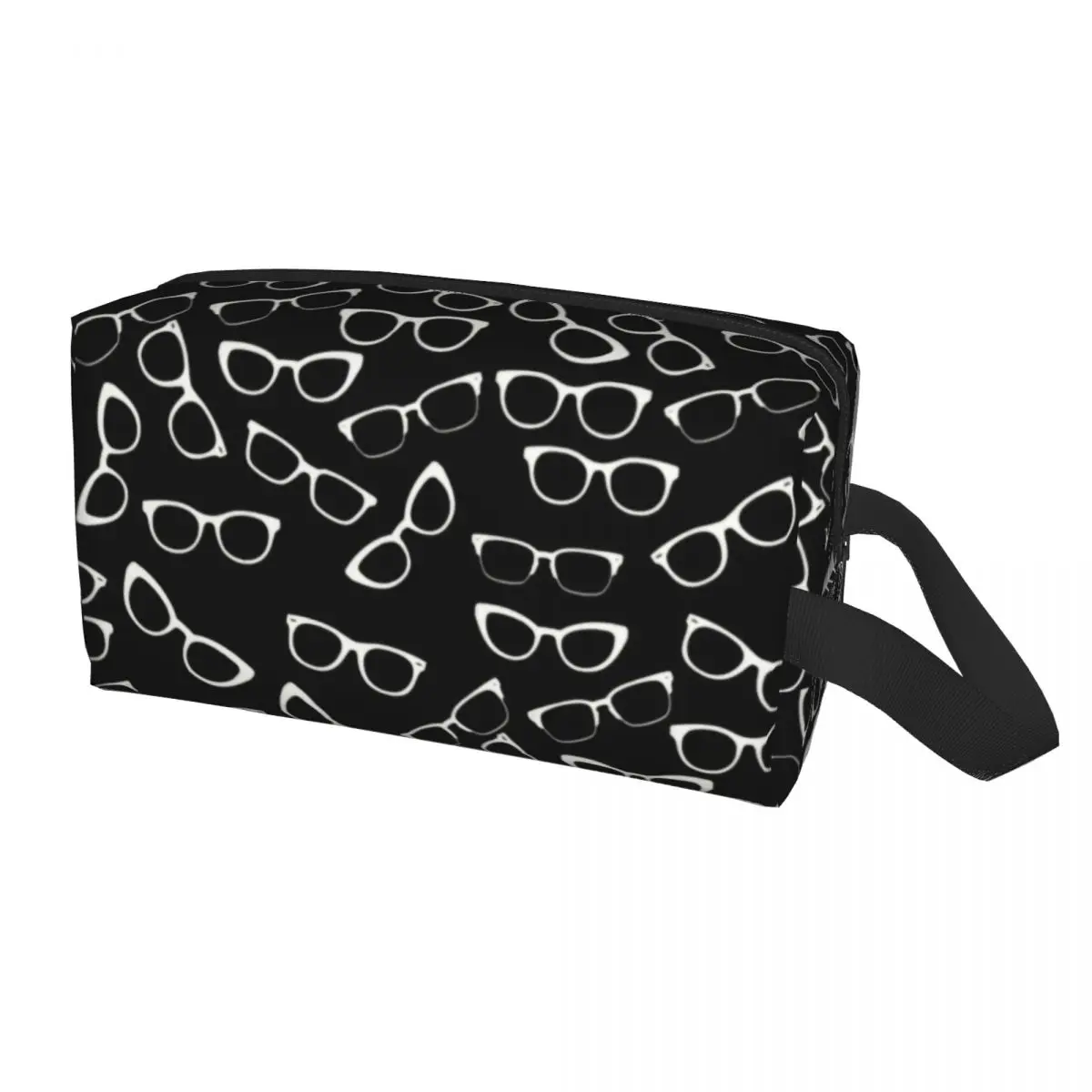 

Trendy Optician Glasses Cosmetic Bag Women Fashion Big Capacity Optometrist Makeup Case Beauty Storage Toiletry Bags
