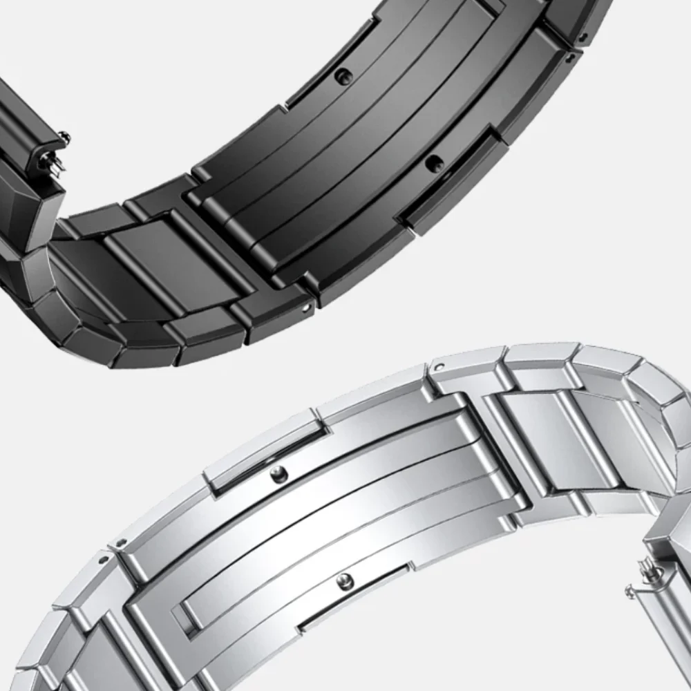 Premium 22MM Titanium Sport Bracelet with Quick Release Button - Men's Style Band