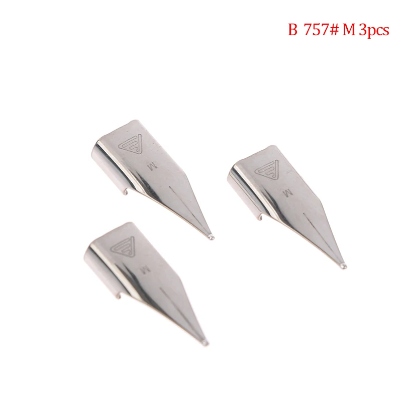 Set of 3 Dazzling Art Pen Nibs for School and Office Use
