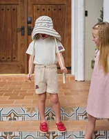 Collection de vêtements en denim à rayures fines AS SS26, vêtements pour filles, vêtements assortis pour la famille, vêtements pour garçons, vêtements pour bébés 4