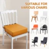 Chair Pad Cushions Child Baby Dining Chair Booster Cushion Premium Leather Case Removable Washable Comfortable Soft Seat Cushion 3