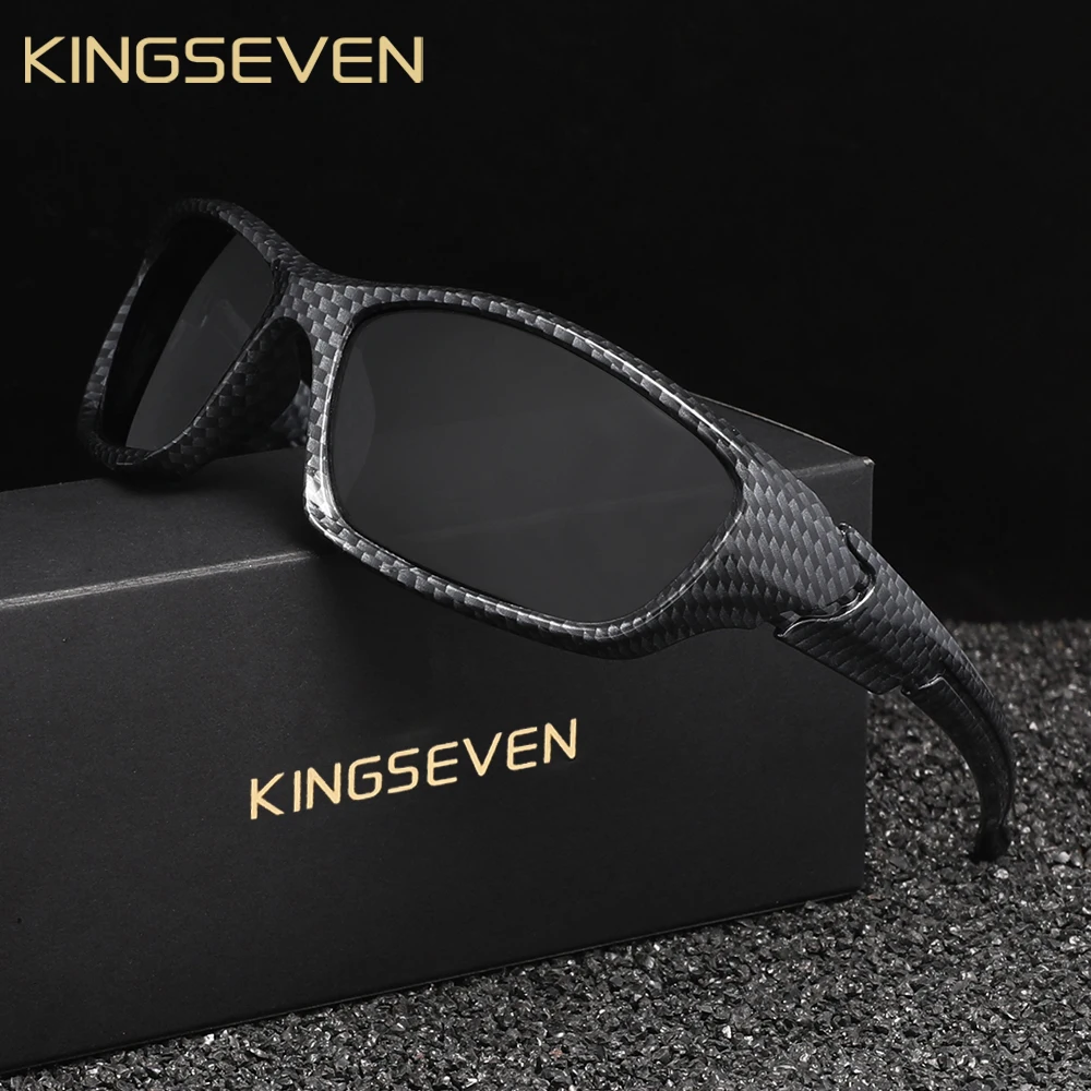 KINGSEVEN Sport Polarisierte Sonnenbrille Männer Brille TR90 Material Anti-UV Fahrrad Sonnenbrille Komfort Brillen