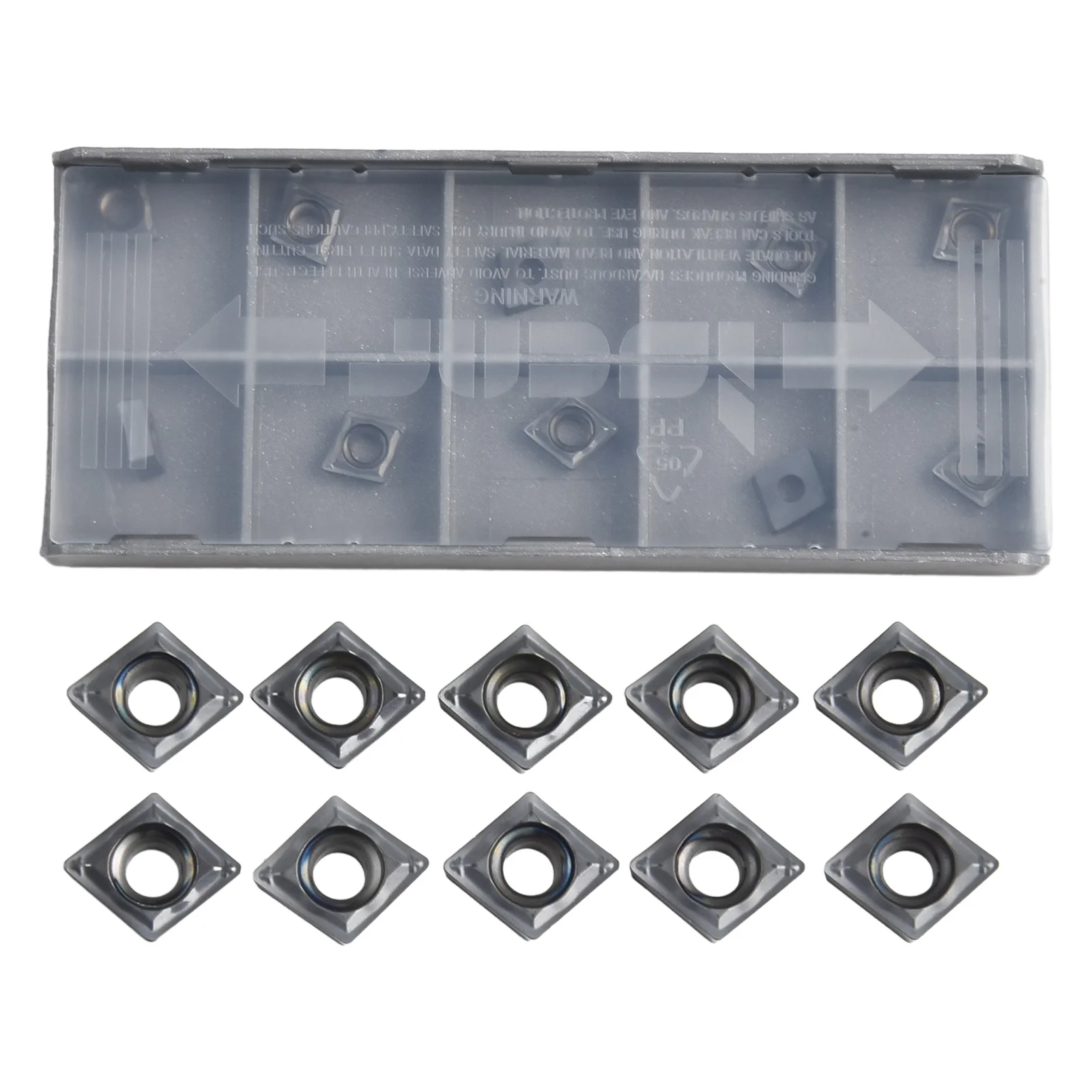 

CCMT060204-SM Turning Inserts Portable Strong Impact Resistance Useful 10pcs/box CNC Carbide Durable Brand New