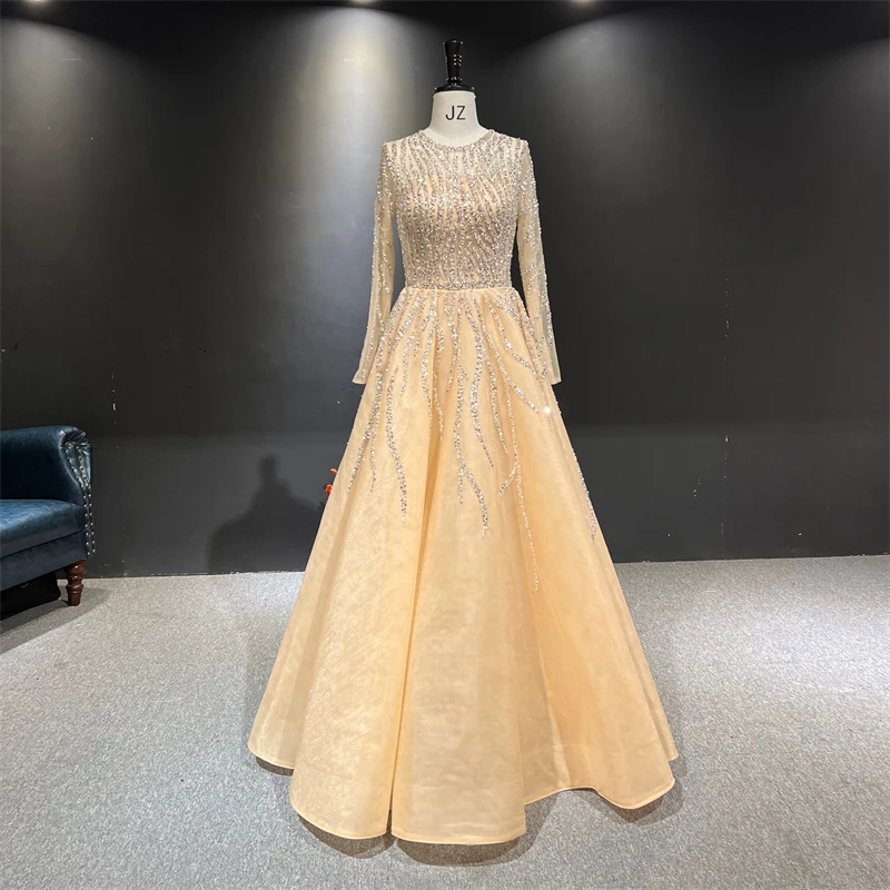 Elegant Lilac Gradient-Color Evening Dresses 2019 A-Line / Princess V-Neck  Spaghetti Straps Sleeveless Beading Floor-Length / Long Ruffle Backless Formal  Dresses