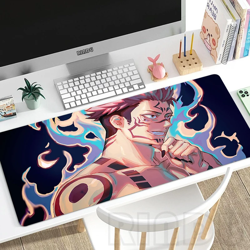 

Jujutsu Kaisen Large Design Mouse Mat Gamer Mousepad Keyboard Mat Desk Pad HD Desk Mats Company Mouse Pads For Gift Mousepads