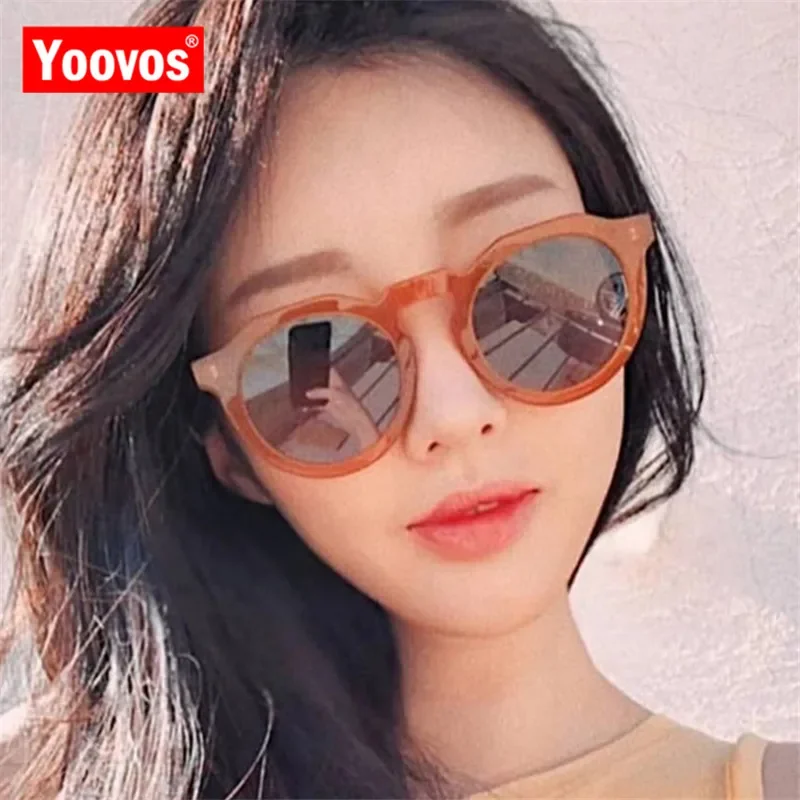 

Yoovos 2023 Vintage Sunglasses Women Candy Color Classic Fashion Eyeglasses Outdoor Shopping Ocean Lens Oculos De Sol UV400