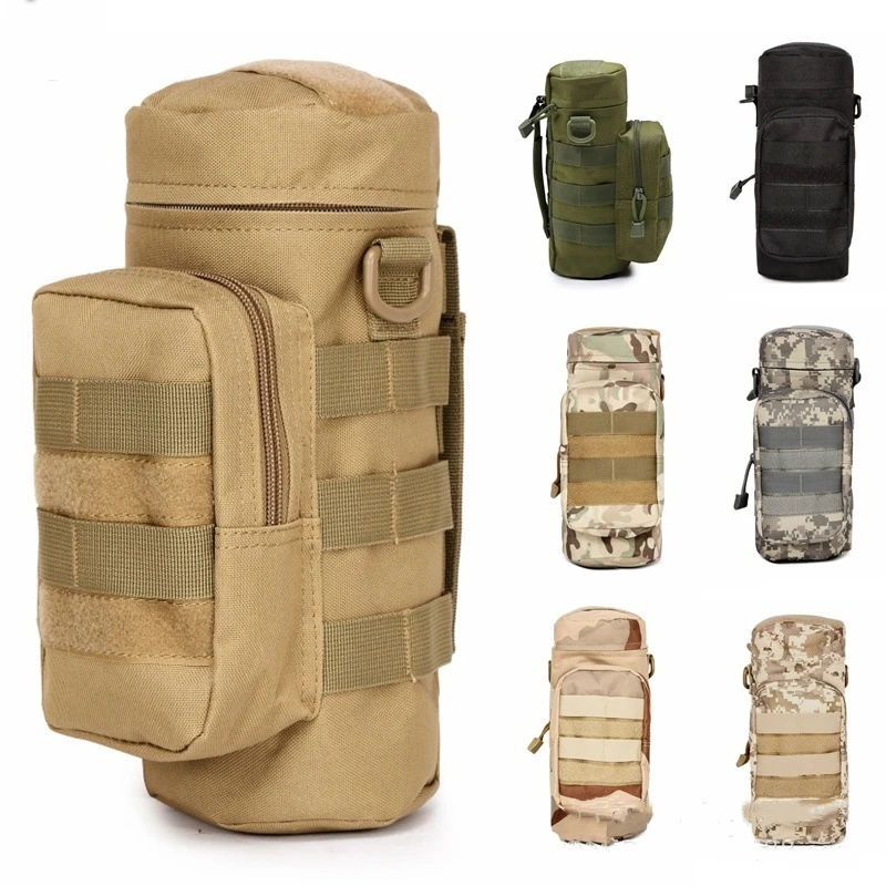 

Tactical Molle Pouch Military Kettle Bag Nylon Portable Outdoor Sports Army Hunting Camping Fishing Hiking Accessory Tool Bag