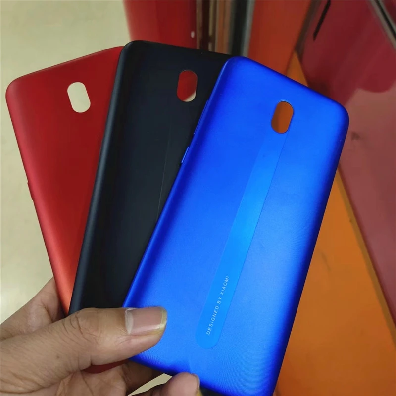 

For Xiaomi Redmi 8A Battery Cover Back Panel Rear Door Case With Power Volume Button For Redmi 8A Battery Cover