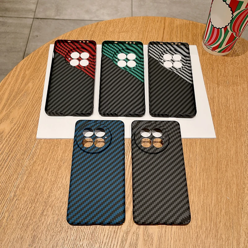 Carbon Fiber Texture Matte Hard Cover – Thin Shockproof Bumper Case