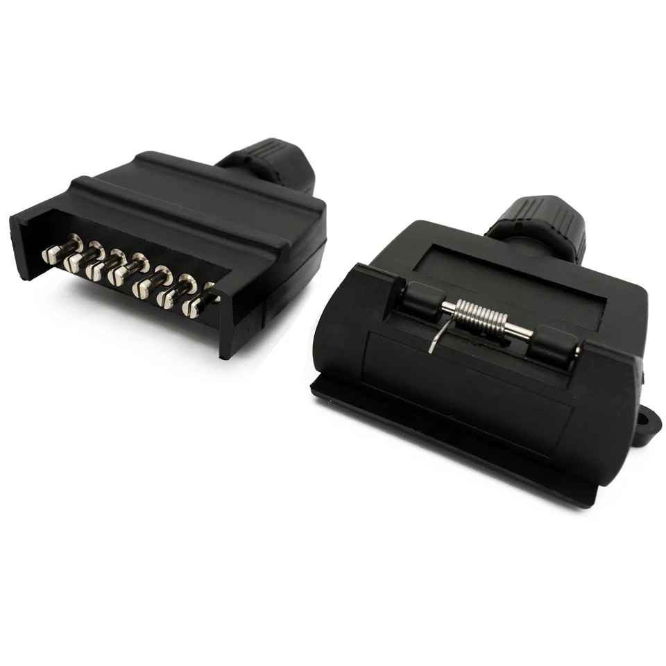 PRESA RIMORCHIO 12 V 7 pin base rimorchio australiano piatta per camper barca EUR 8,97 - PicClick IT