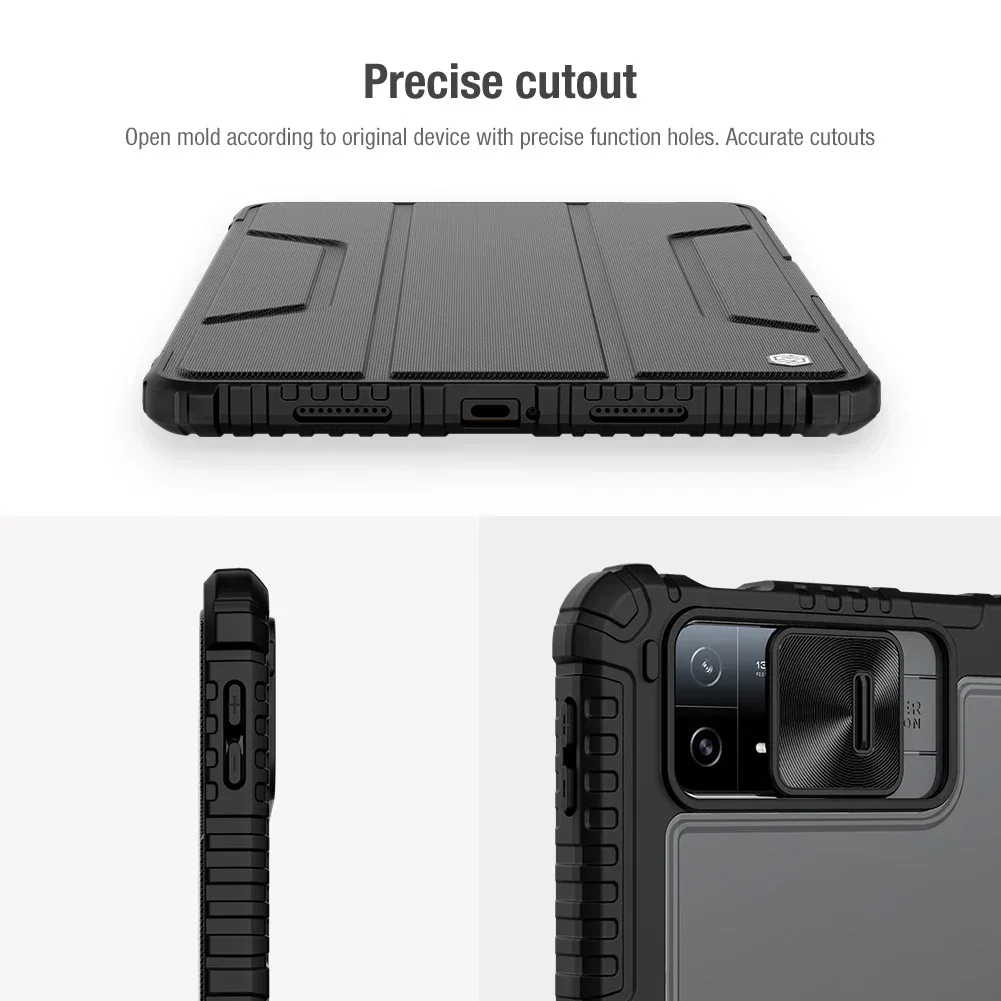 Premium Nillkin Leather Bumper Case with Camera Protection