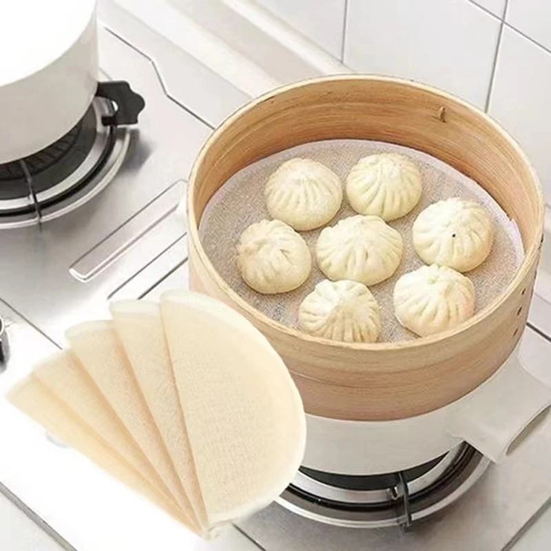 24/28/32CM Pure Cotton Steamer Cloth Household Drawer Cloth Steamed Rice And Bun Mat Round Cotton Gauze Kitchen Steamer 24/28/32CM Pure Cotton Steamer Cloth Household Drawer Cloth Steamed Rice And Bun Mat Round Cotton Gauze Kitchen Steamer