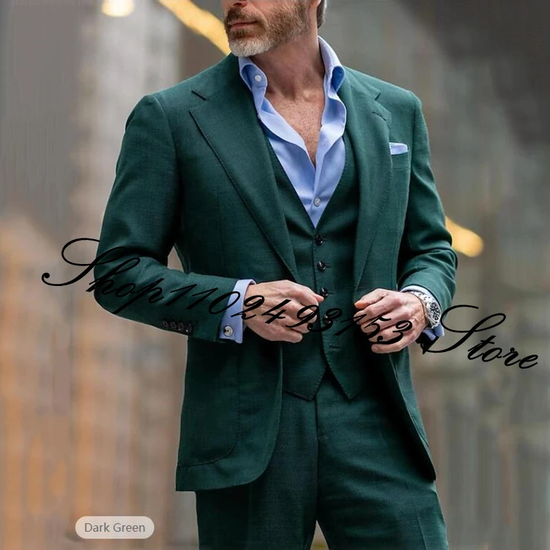 Рисунок 2 - Мужской темно-синий костюм из 3 предметов