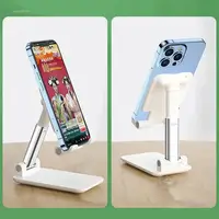 Stand Desktop Universal Support Holder for iphone Samsung Xiaomi Phone Huawei Foldable and Hoisting Multi-Function Telescopic - Image 6