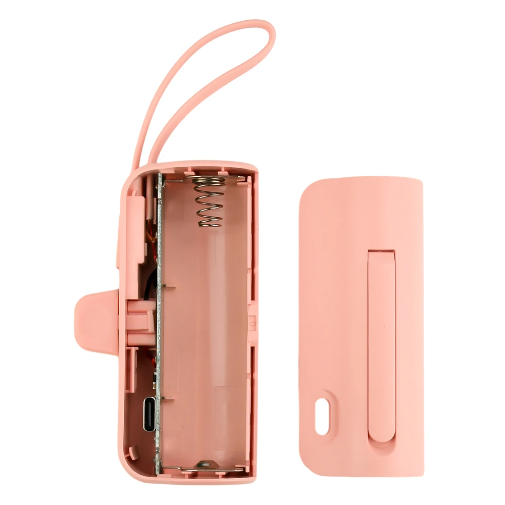 Mobile Power DIY Case 5W Charger Battery Case 18650/21700 Lithium Battery Box with Stand Mobile Power Case