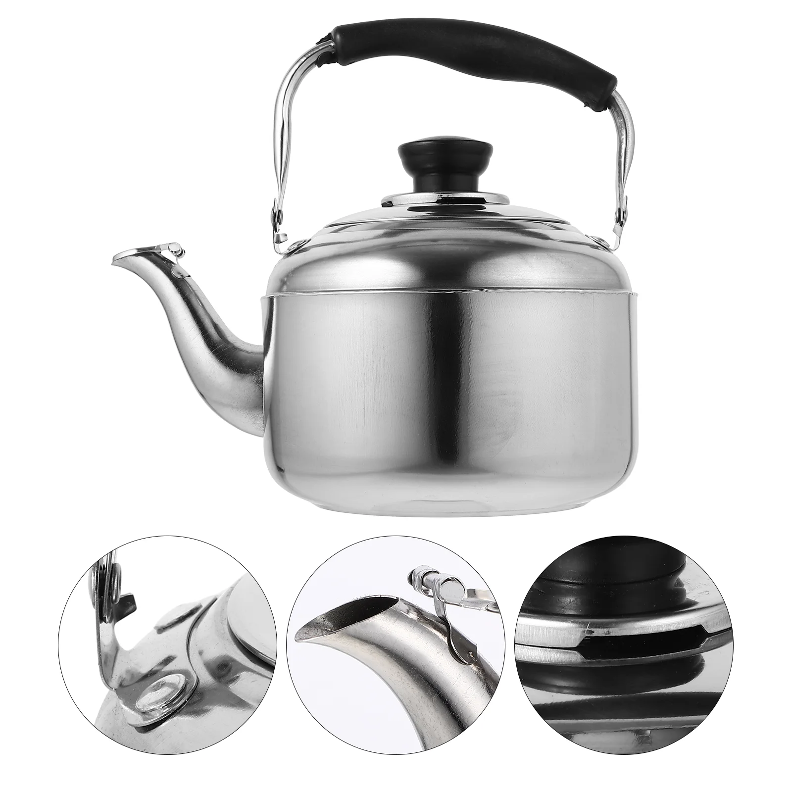 

Kettle Tea Water Stove Whistlingstove Stainless Steel Teapot Pot For Hotboiling Pots Gas Coffee Induction Camping