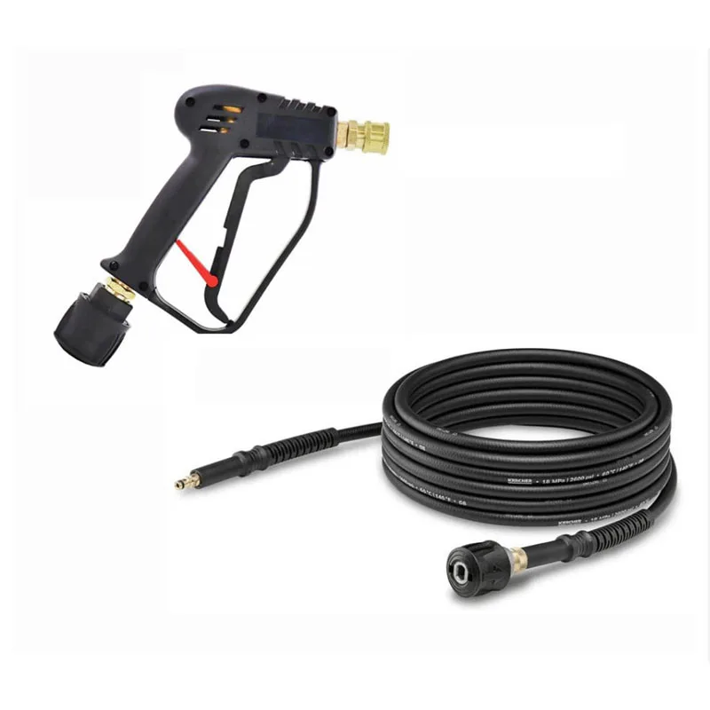 Pressure Washer Adapter Gun and Hose Quick Fitting M22 14mm Female Fitting Connector for Karcher/Lavor/Bosch Aluminum/Plastic 4