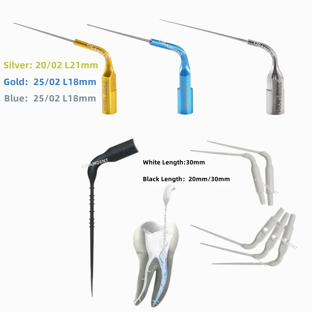 DentalUltrasonicIrrigationTipsActivatorRootCanalTipSuperPower