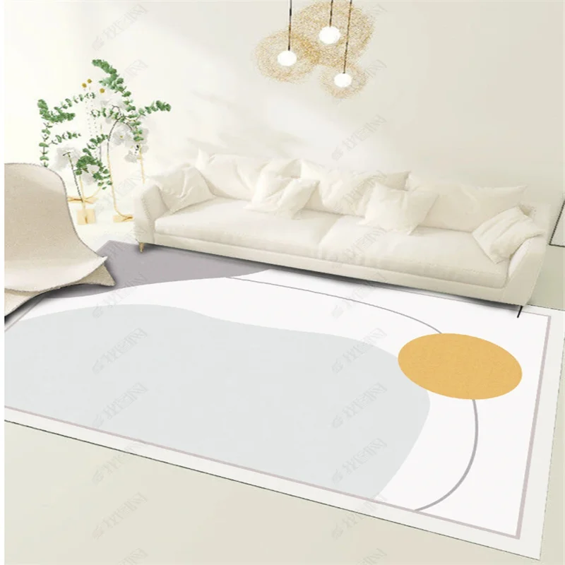 Modern Simple Living Room Decoration Carpet, Soft Carpets, Bedroom, Bedside, Light, Luxury, Balcony, Porch Entry, Non-slip Rug