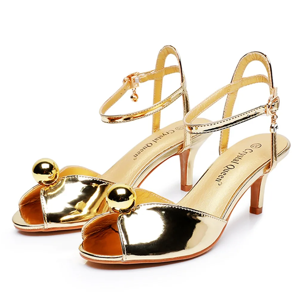 

Женские босоножки с открытым носком, сандалии на высоком каблуке 6 см с закрытым носком и ремешком с пряжкой, весенняя обувь 2024