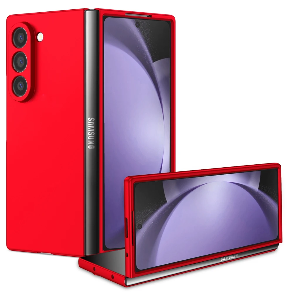 Ultra Thin Foldable Matte Shockproof Phone Case with MagSafe Wireless Charging Compatibility