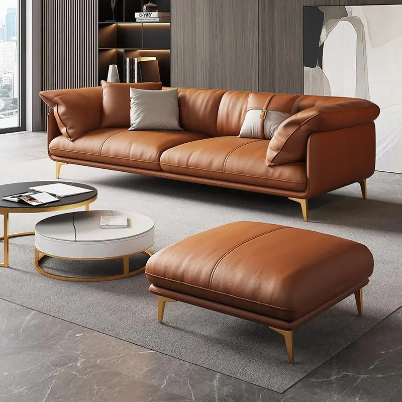 

Italian Minimalist Sofa Technology Cloth Living Room Combination Light Luxury Modern Simplicity Fauteuil Salon Bedroom Furniture