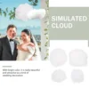 Ceiling Simulated Cotton Cloud Decoration Wedding Decorations DIY Pendant Child White Balloons 6