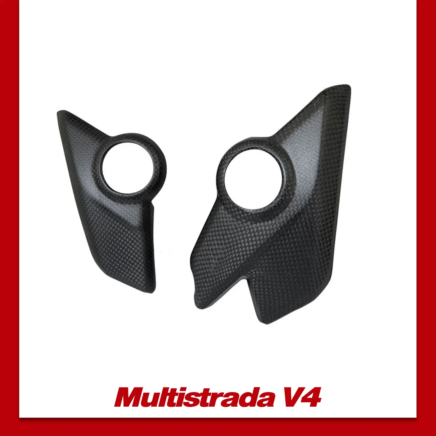 

Защитная рамка Gokom из углеродного волокна, нижняя рамка, колпачки для Ducati Multistrada V4 V4/Pikes Peak/Rally/S 2021 до сих пор