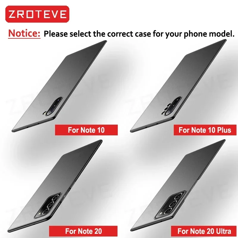 ZROTEVE Slim Matte Hard PC Case - Sleek Protective Cover