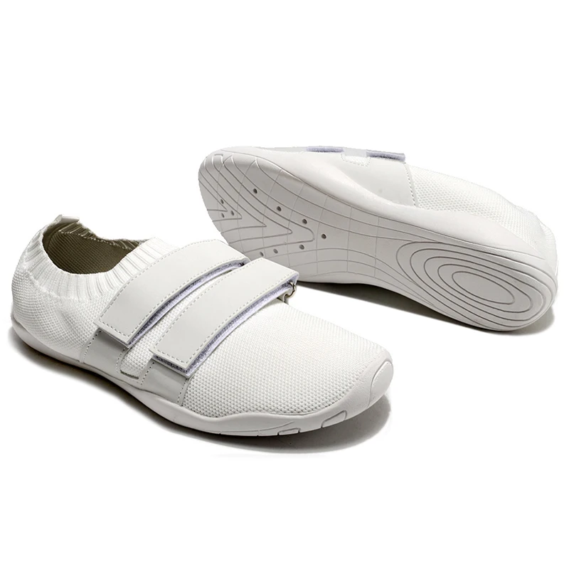 Description Picture 5 of itemNew Unisex Gym Sports Hard Pull Squat Training Shoe Pro Hook & Loop Weightlifting Shoes Outdoor Casual Sports Shoe Sumo Shoes