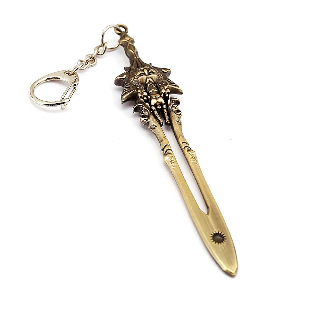 New Game God of War Kratos Sword Keychain Shield Axe