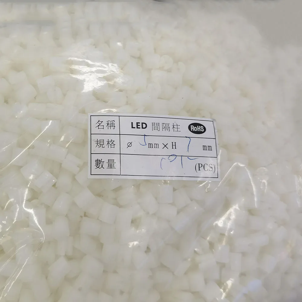 LOT DE 50 Supports De Diodes Led En Nylon Noir Fixation Sur Cadre Utile Pour La EUR 4,27 - FR