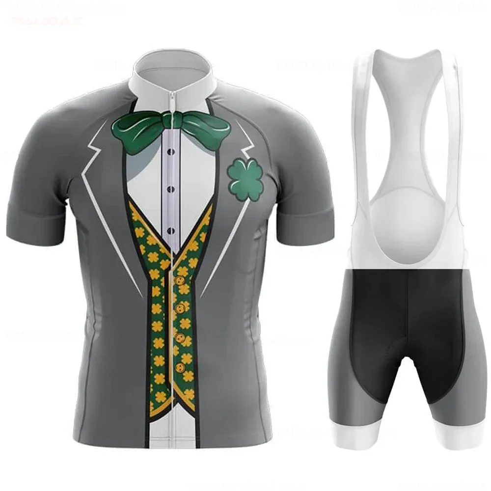 Men Short Sleeve Cycling Jersey Set Summer Doctor professional suit clothes Sportswear Bicycle Suit Mountain Cycling Jersey